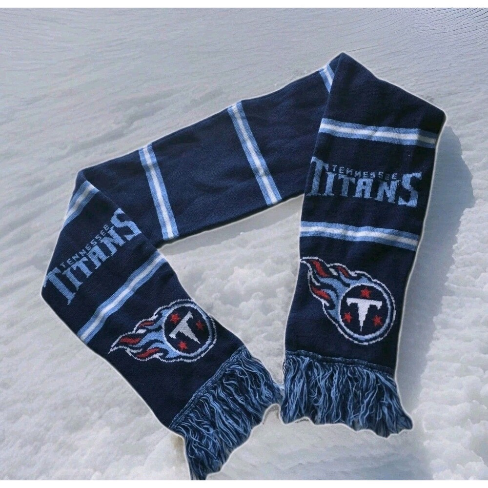 Tennessee Titans NFL Licensed Forever Collectibles Winter Scarf Team Colors Blue
